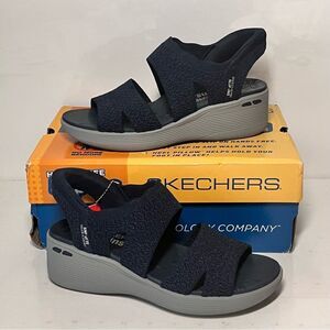 Skechers Slip-ins Adoration Pier Lite Knit Wedges